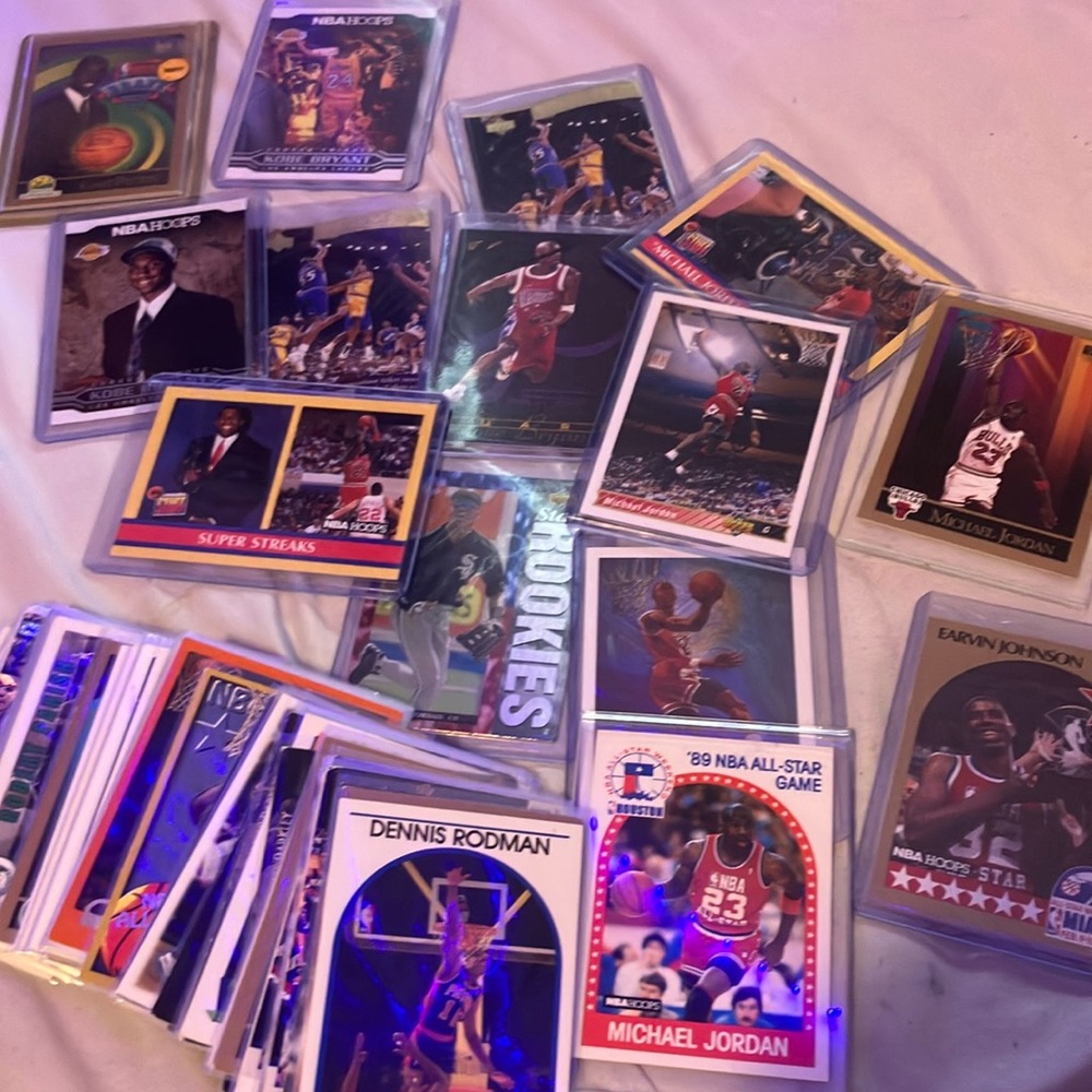 NBA Trading Card Collection - Assorted Colors